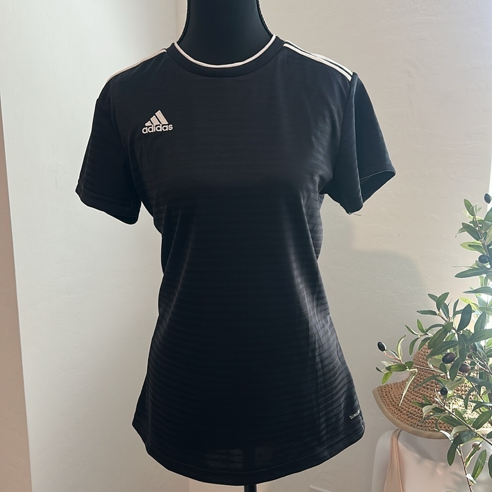 Adidas Black and White Performance Jersey